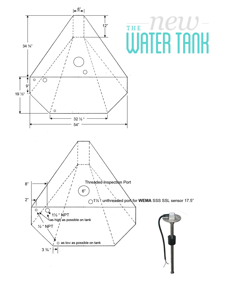 water tank plan